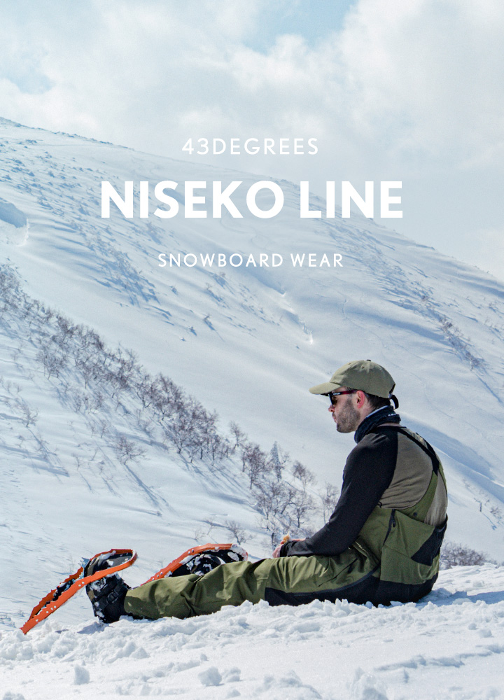 43DEGREES NISEKO-LINE snowboardwear 