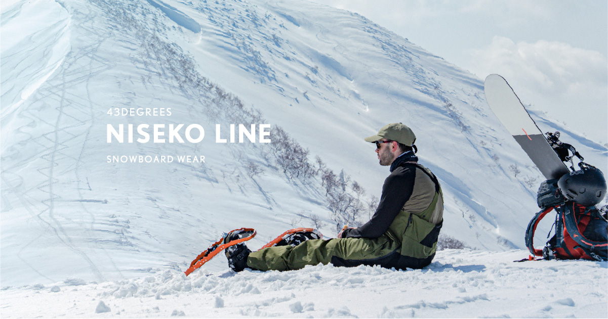 43DEGREES NISEKO LINE - SNOWBOARD WEAR